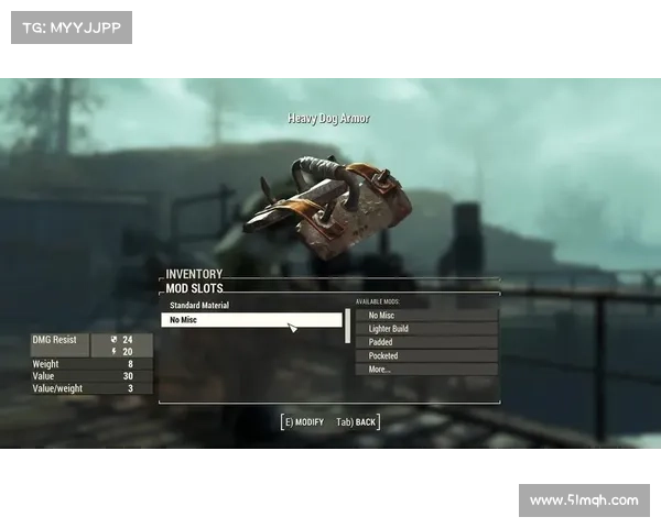 辐射4：护甲模式装备制造指南